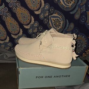 Toms Rio Blush Suede Bootie 9.5